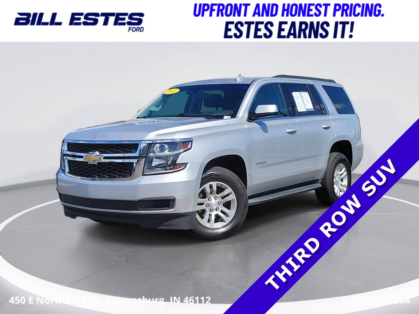 2015 Chevrolet Tahoe LS — SUV — 125,757 mi — Brownsburg, IN