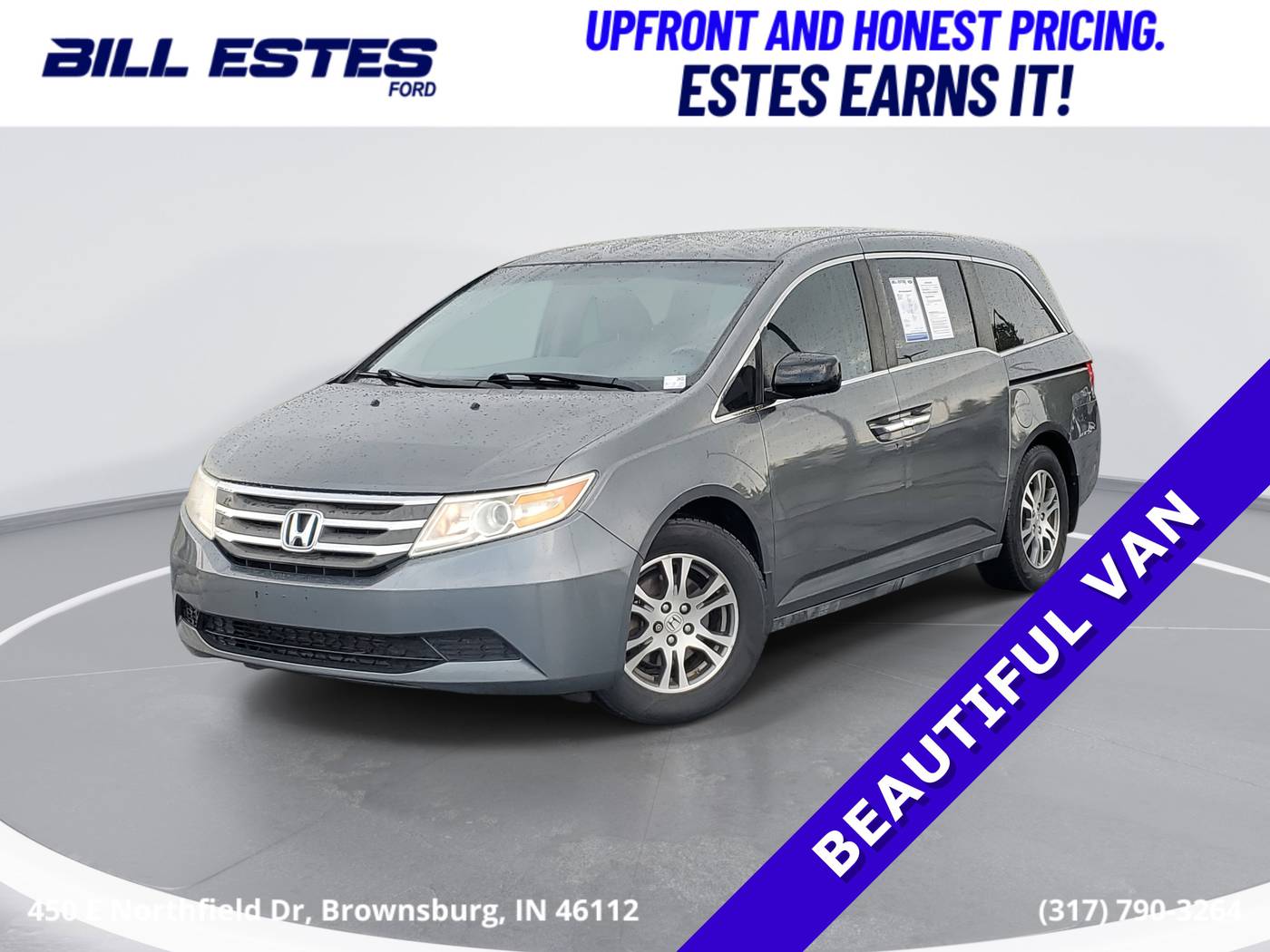 2012 Honda Odyssey EX — Minivan — 134,970 mi — Brownsburg, IN