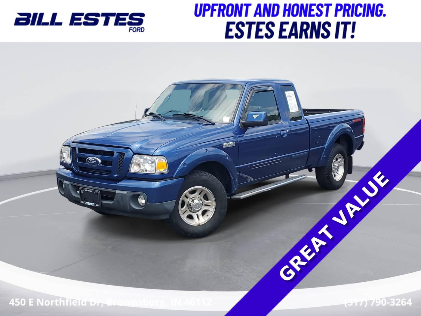 2010 Ford Ranger XLT — Pickup Truck — 46,776 mi — Brownsburg, IN