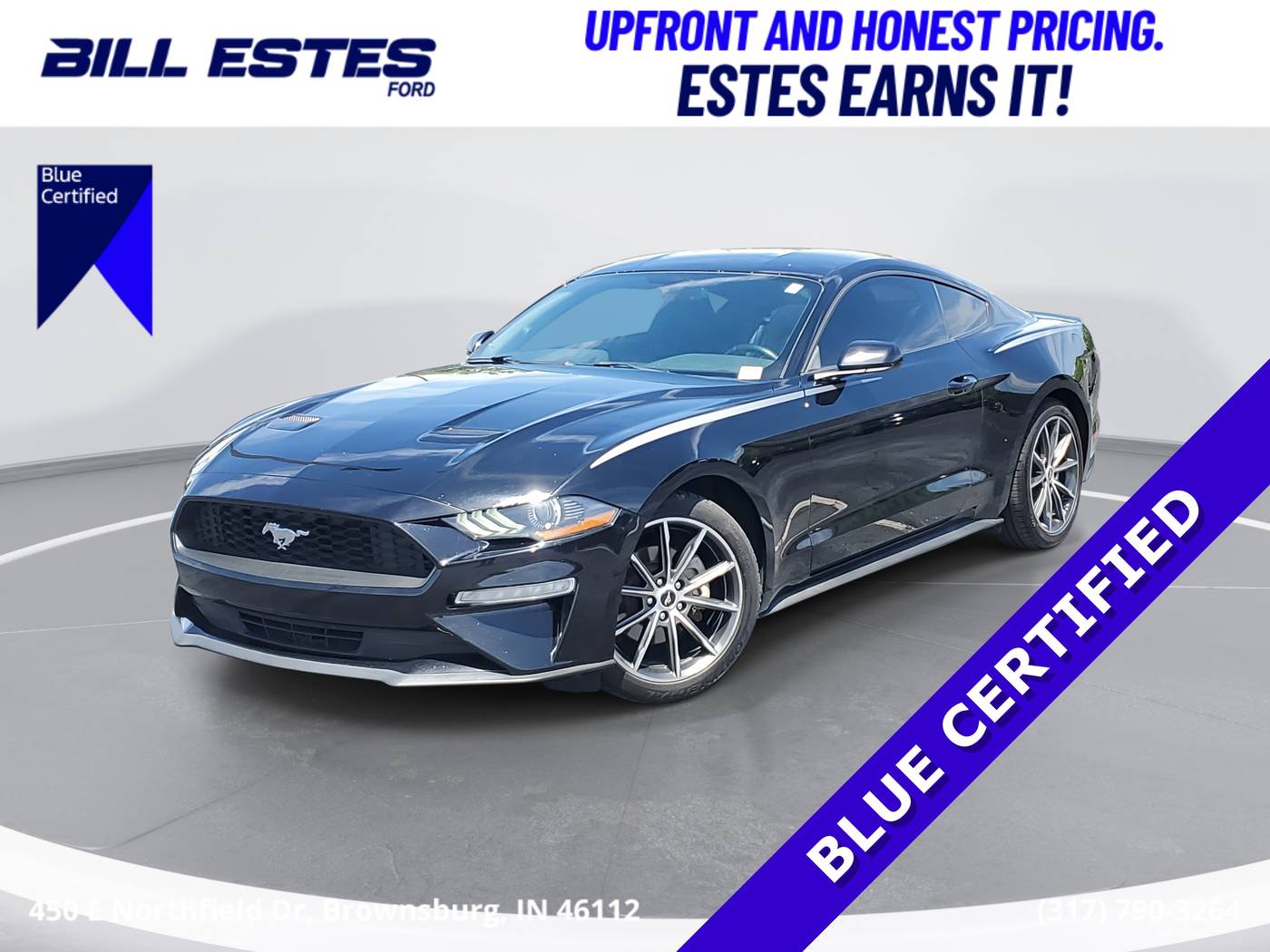 2018 Ford Mustang EcoBoost — Coupe — 66,126 mi — Brownsburg, IN