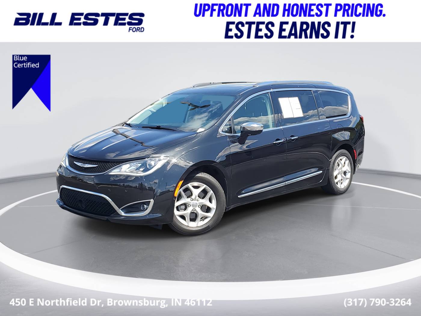 2020 Chrysler Pacifica Limited — Minivan — 48,796 mi — Brownsburg, IN