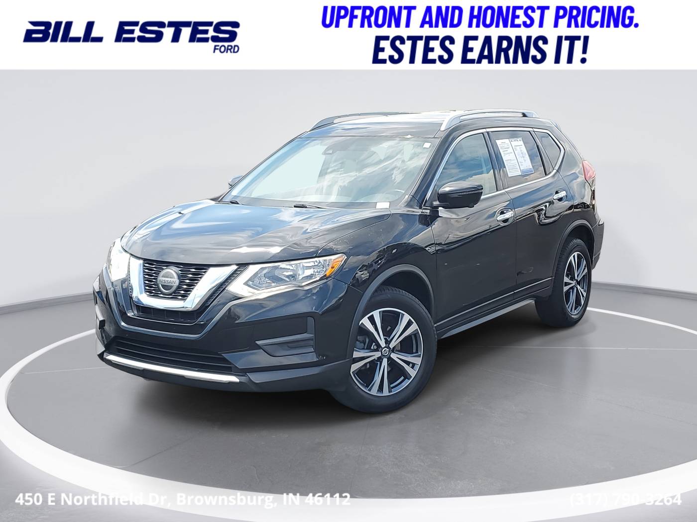 2019 Nissan Rogue SV — SUV — 130,009 mi — Brownsburg, IN