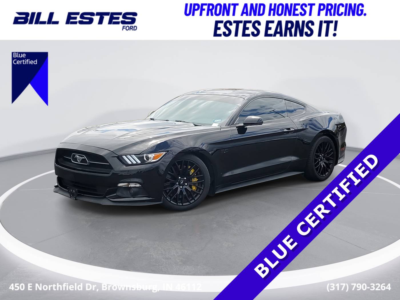 2017 Ford Mustang GT Premium — Coupe — 79,645 mi — Brownsburg, IN