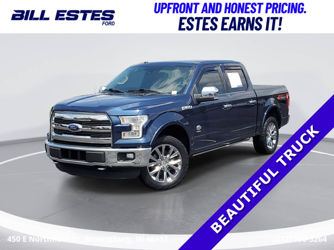 2016 Ford F-150 King Ranch — Pickup Truck — 155,096 mi — Brownsburg, IN