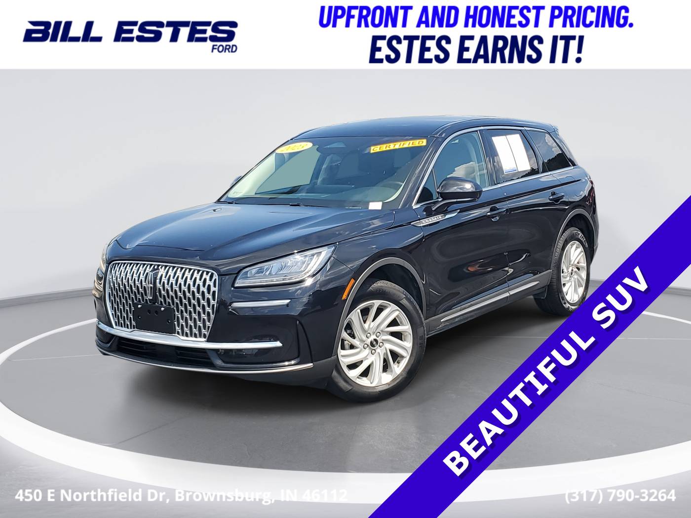 2023 Lincoln Corsair Standard — SUV — 45,569 mi — Brownsburg, IN