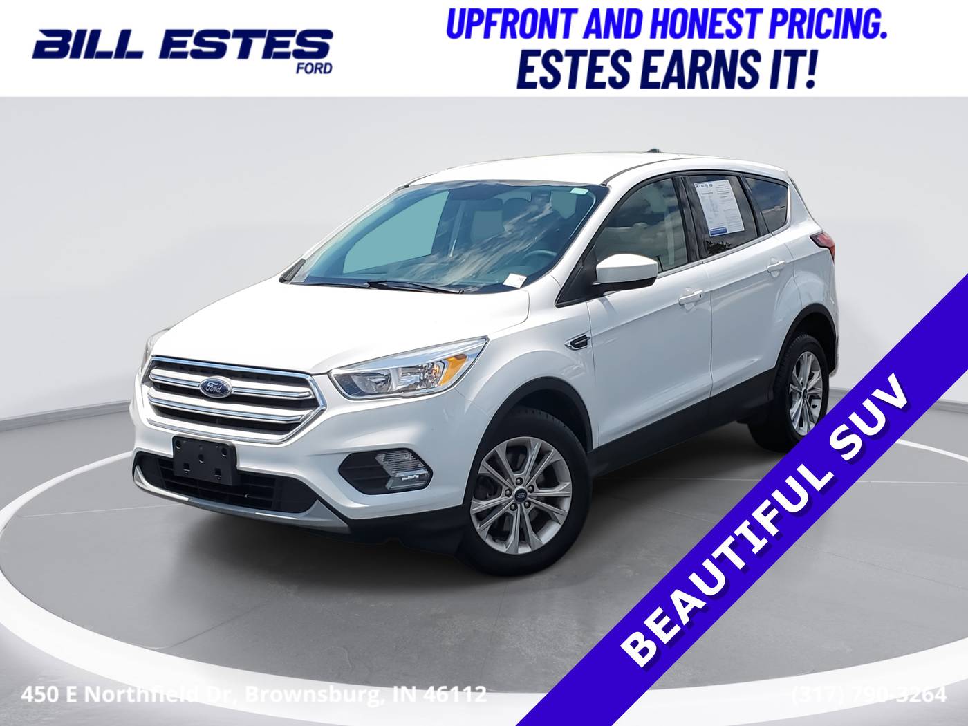 2019 Ford Escape SE — SUV — 122,270 mi — Brownsburg, IN