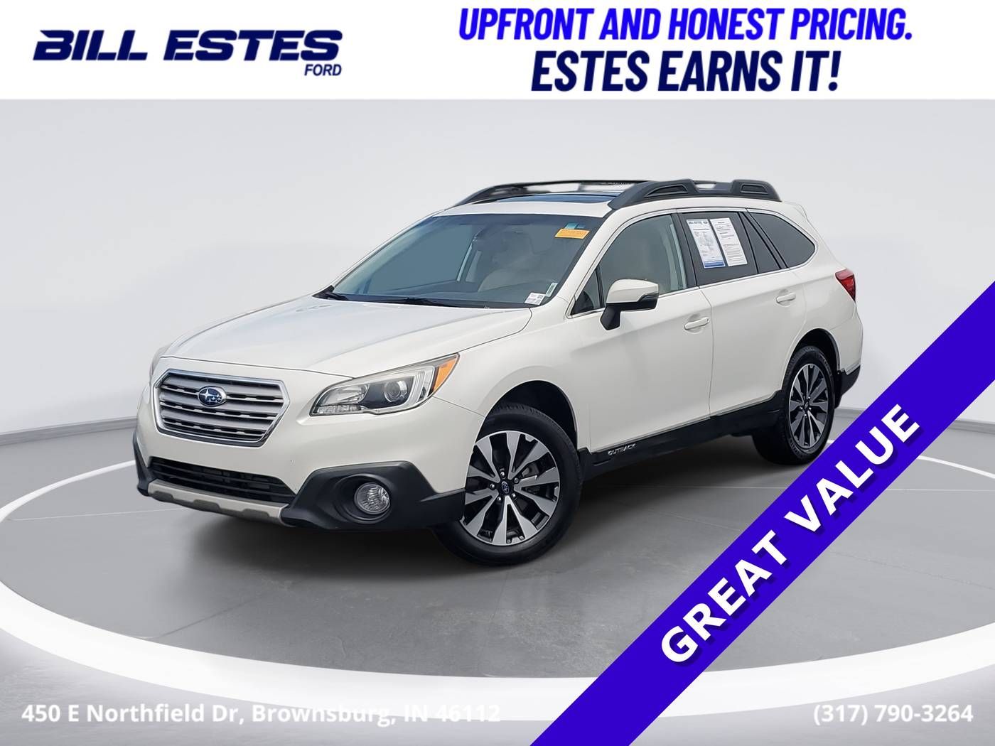 2017 Subaru Outback 3.6R Limited — SUV — 143,894 mi — Brownsburg, IN