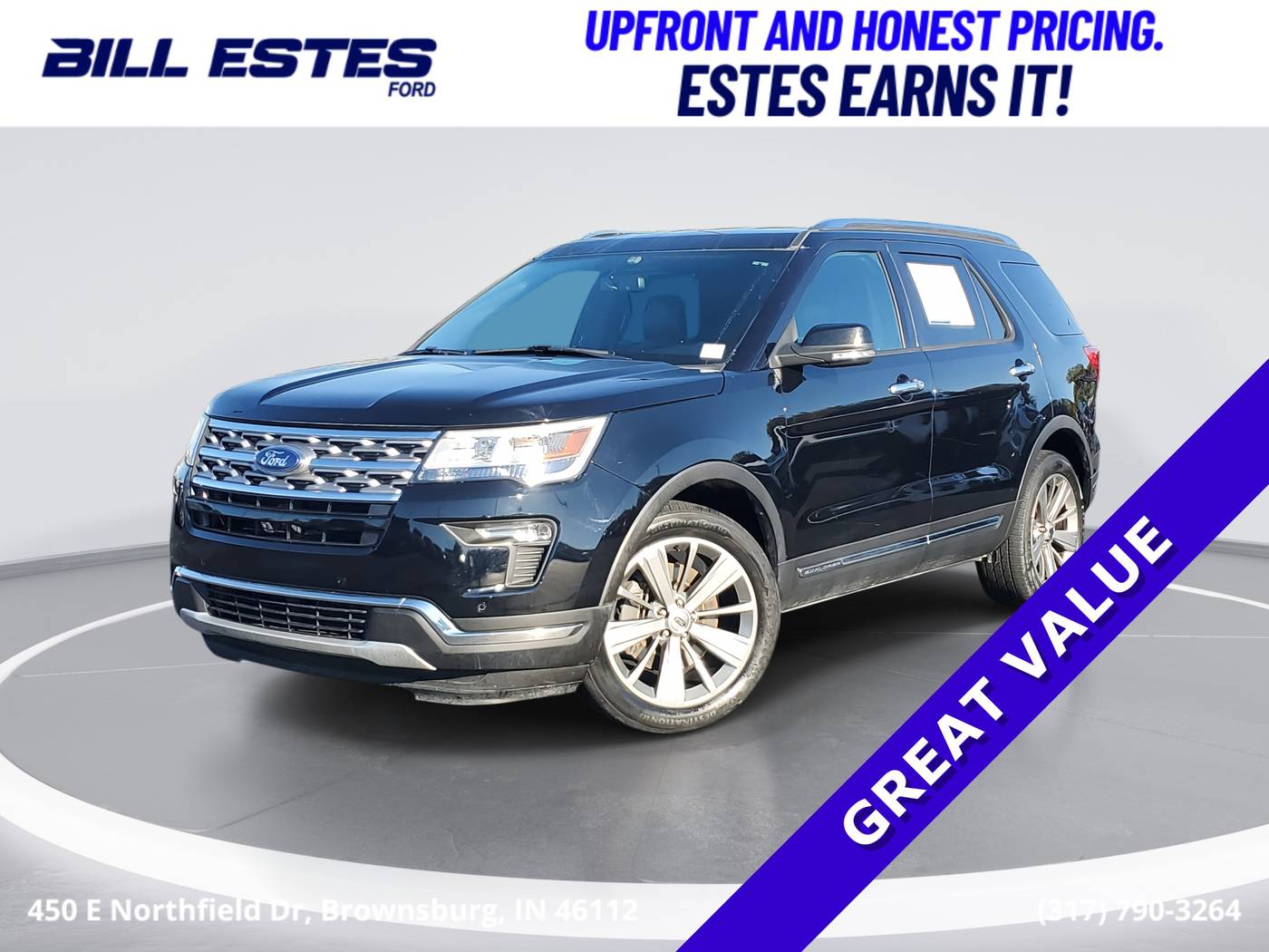 2018 Ford Explorer Limited — SUV — 149,734 mi — Brownsburg, IN