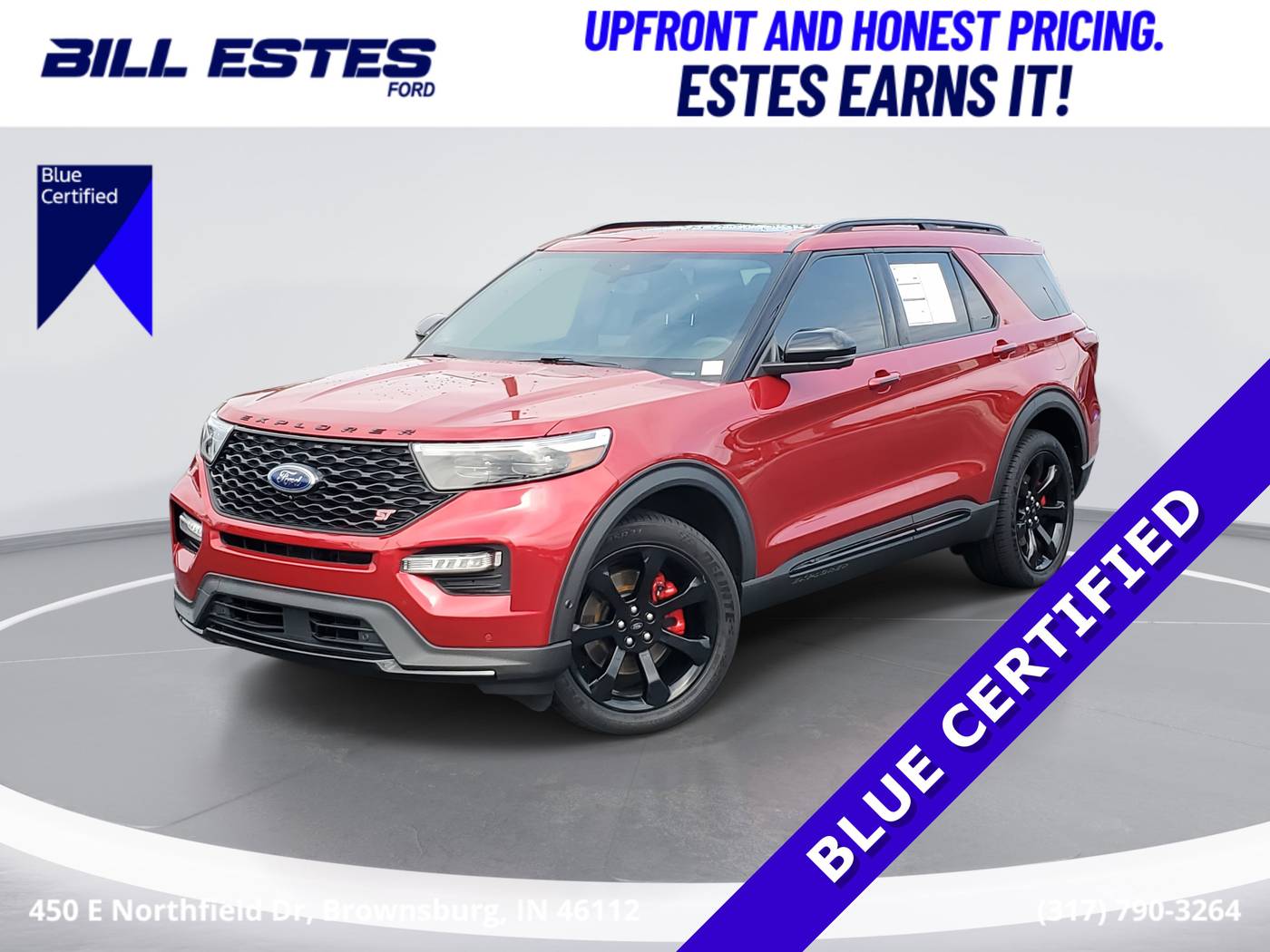 2022 Ford Explorer ST — SUV — 82,998 mi — Brownsburg, IN