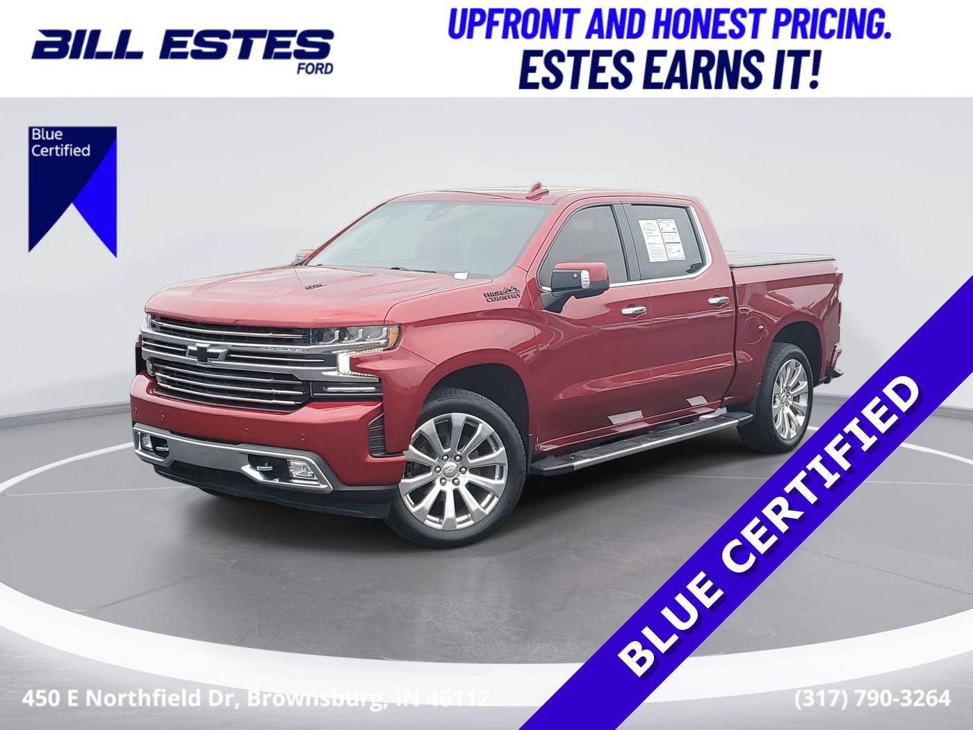 2021 Chevrolet Silverado 1500 High Country — Pickup Truck — 72,500 mi — Brownsburg, IN