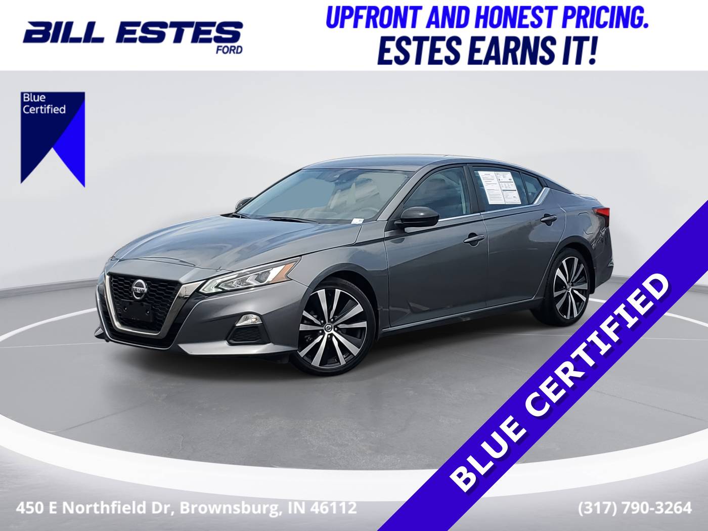 2022 Nissan Altima SR — Sedan — 59,073 mi — Brownsburg, IN