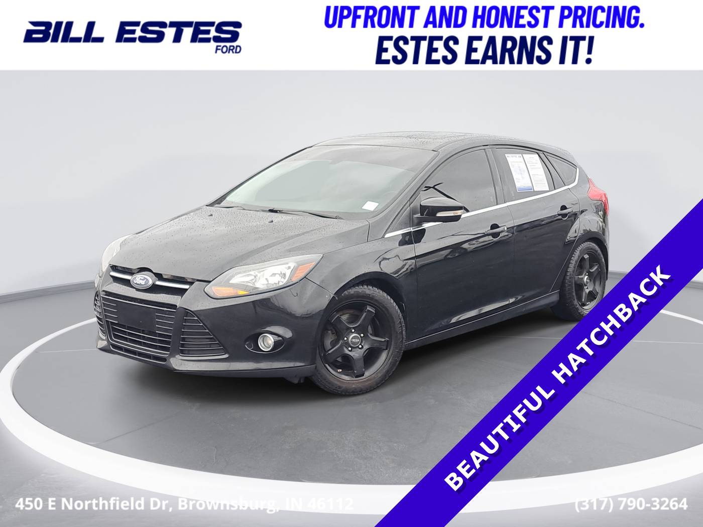 2012 Ford Focus Titanium — Hatchback — 93,026 mi — Brownsburg, IN