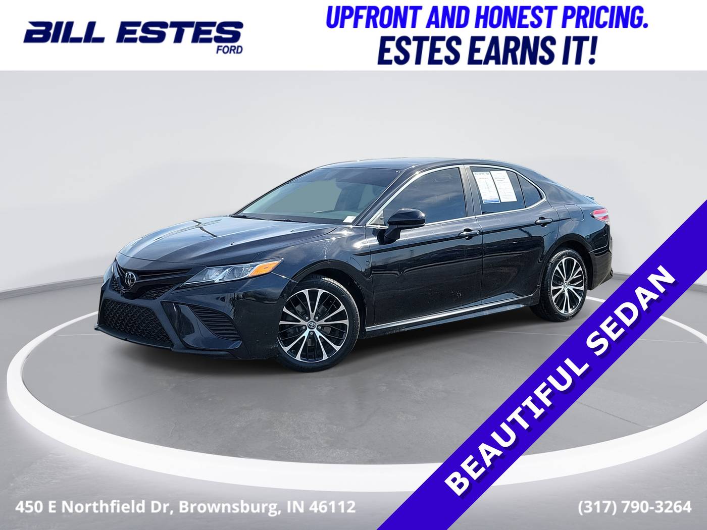 2019 Toyota Camry SE — Sedan — 105,271 mi — Brownsburg, IN