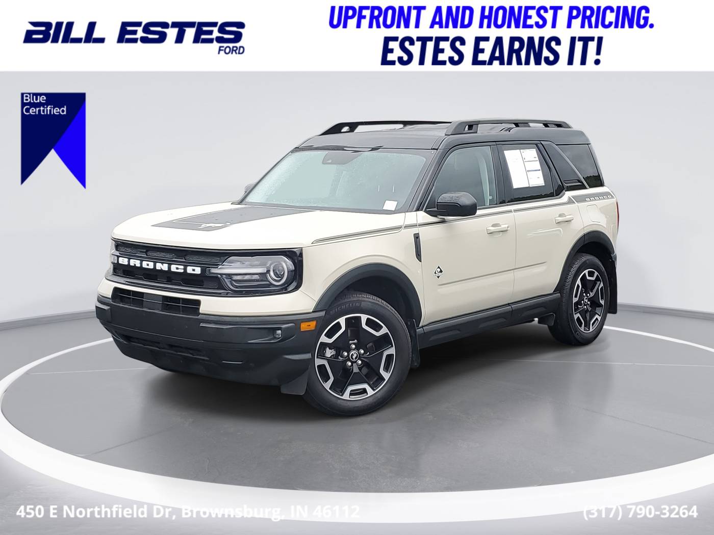 2024 Ford Bronco Sport Outer Banks — SUV — 22,093 mi — Brownsburg, IN