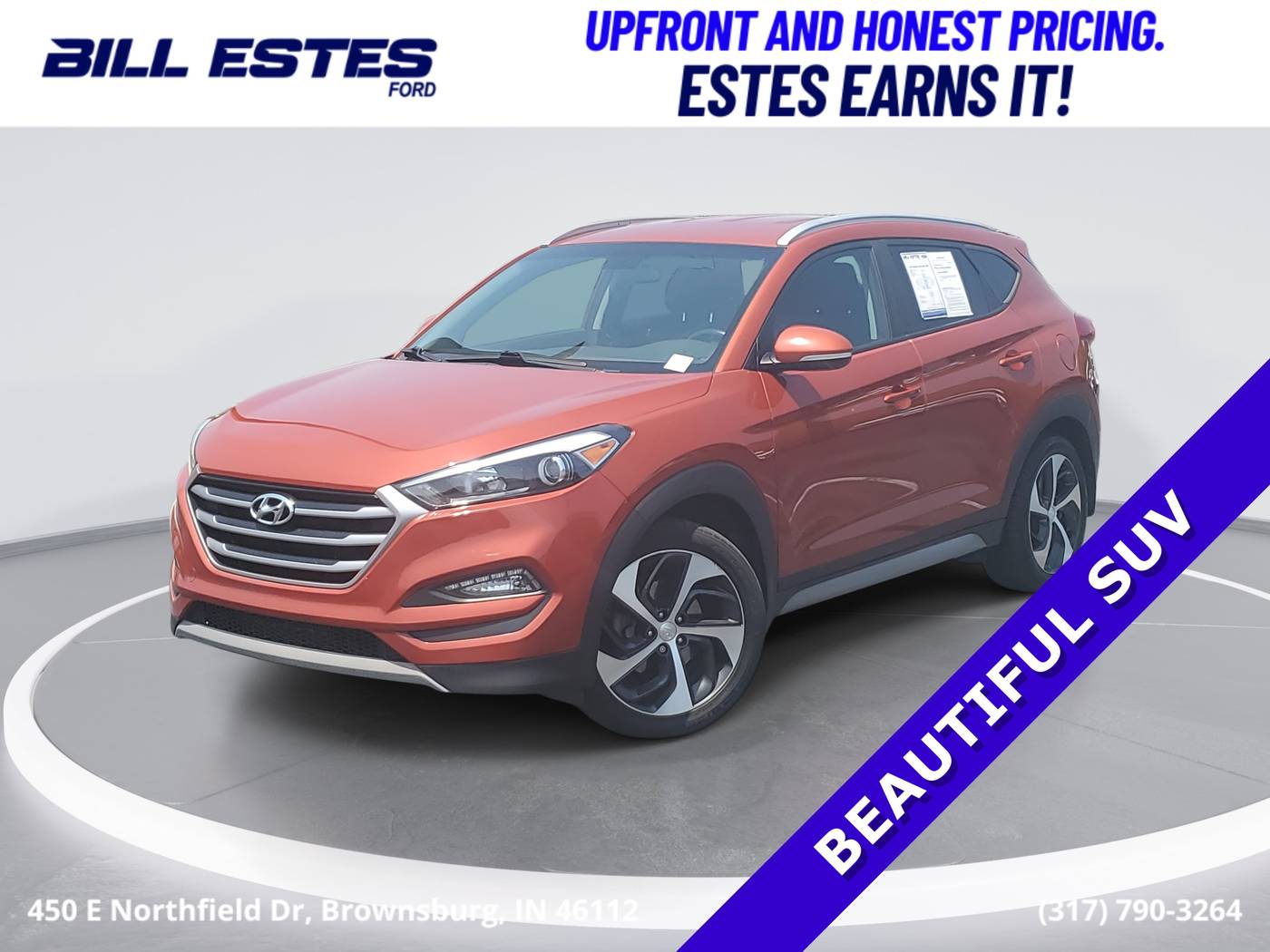 2017 Hyundai Tucson Sport — SUV — 94,442 mi — Brownsburg, IN