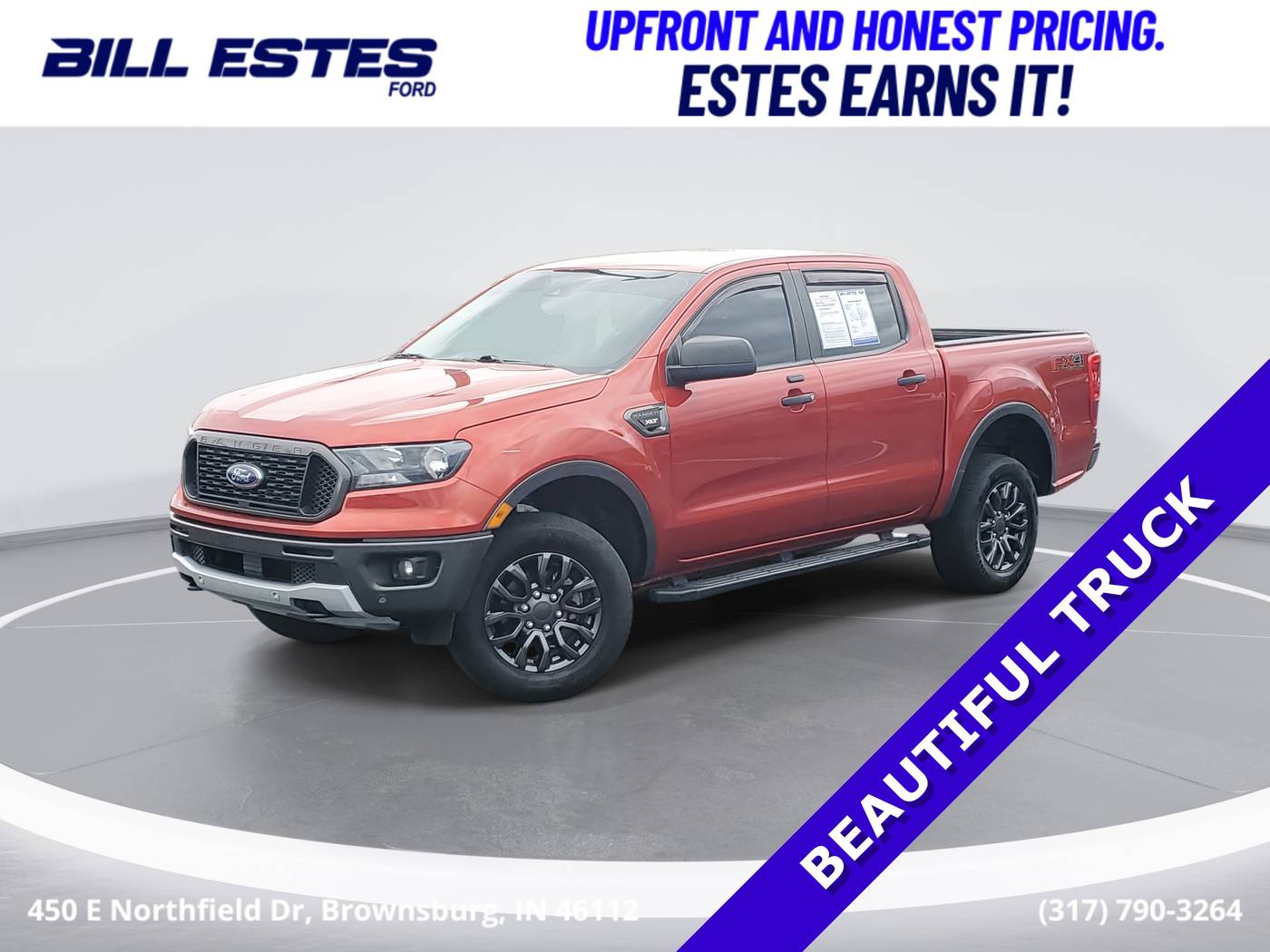 2019 Ford Ranger XLT — Pickup Truck — 111,894 mi — Brownsburg, IN