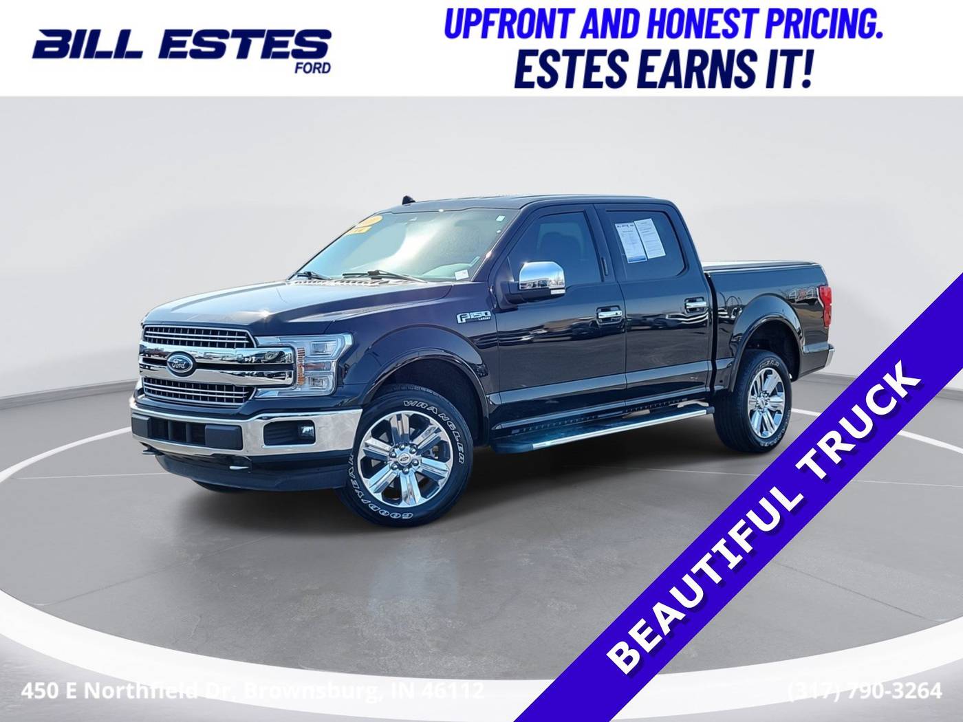 2020 Ford F-150 Lariat — Pickup Truck — 126,003 mi — Brownsburg, IN