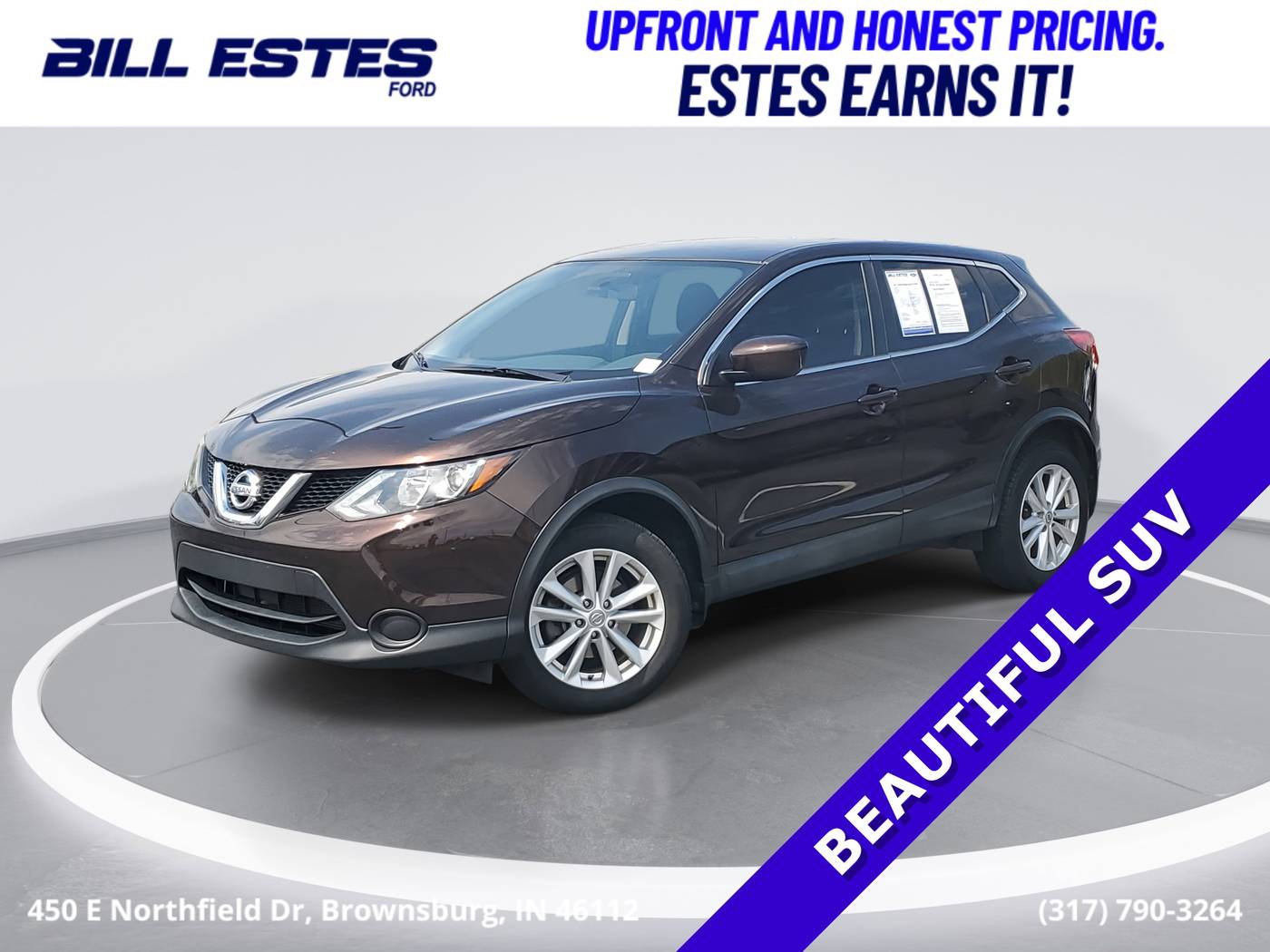 2017 Nissan Rogue Sport S — SUV — 105,949 mi — Brownsburg, IN
