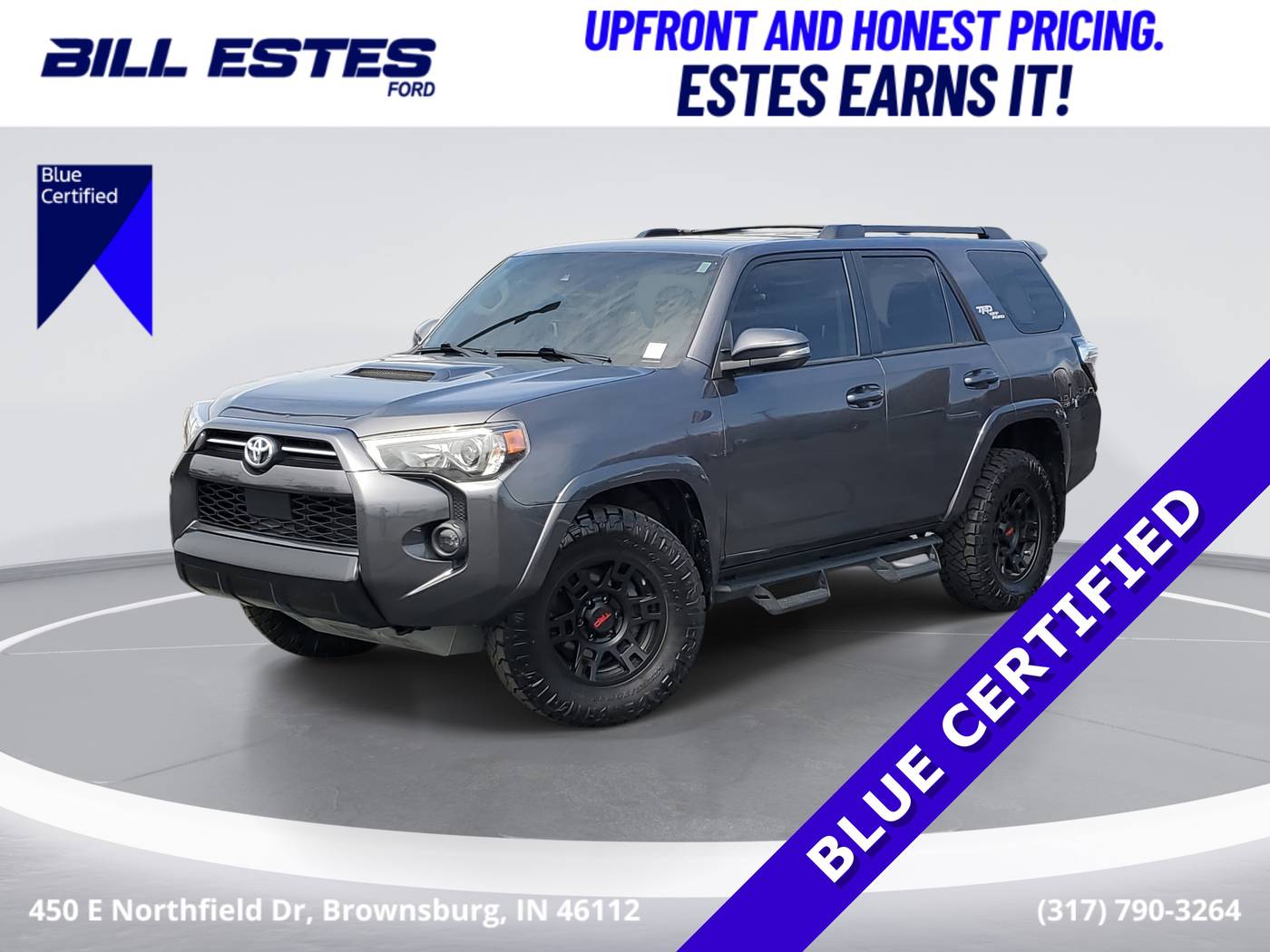 2021 Toyota 4Runner TRD Off Road Premium — SUV — 76,882 mi — Brownsburg, IN