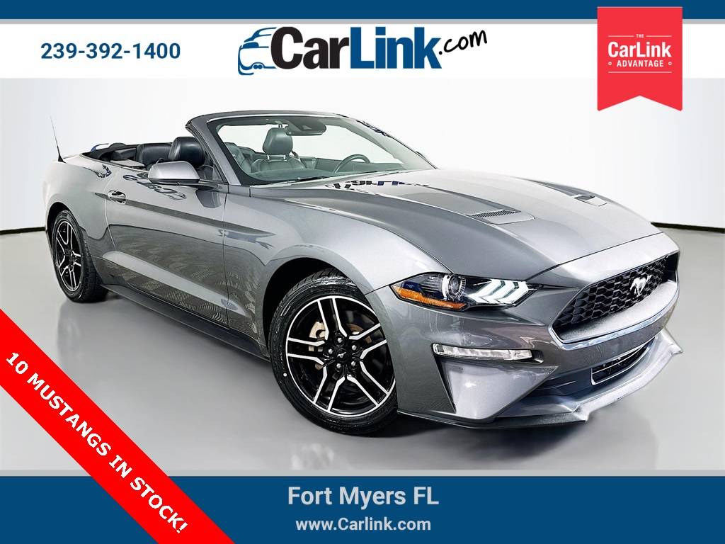 2021 Ford Mustang EcoBoost Premium — Convertible — 98,196 mi — Fort Myers, FL