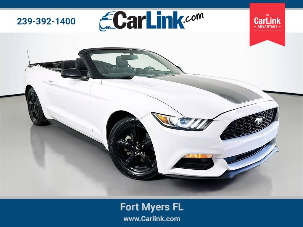 2015 Ford Mustang V6 — Convertible — 119,708 mi — Fort Myers, FL