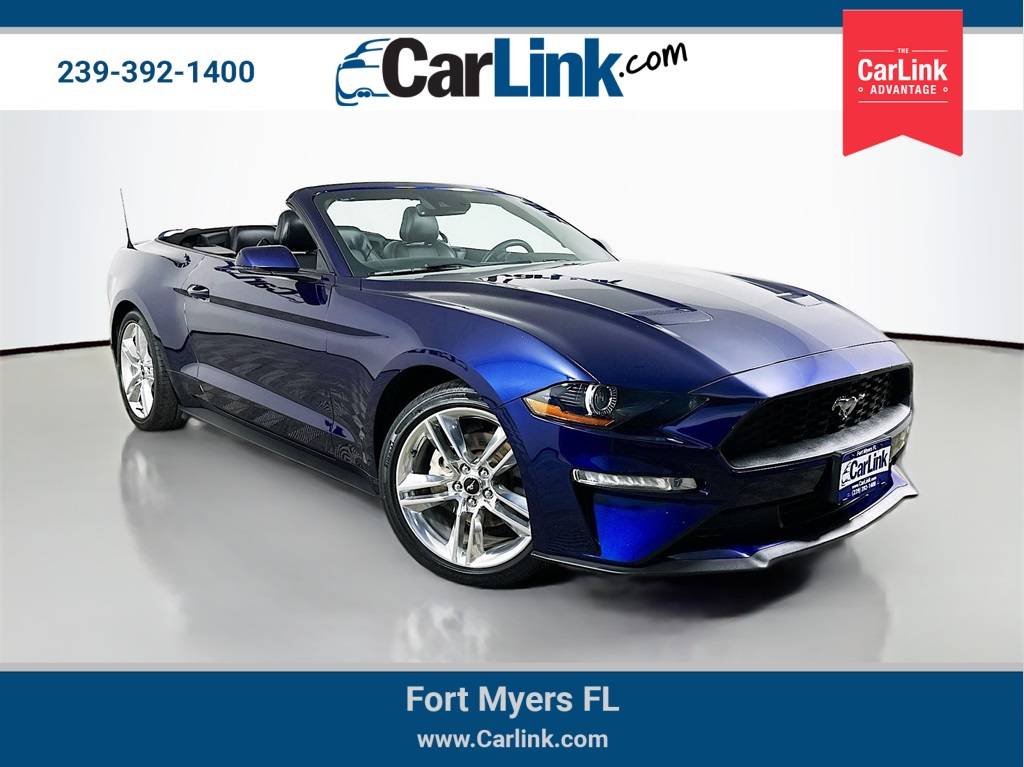 2020 Ford Mustang EcoBoost Premium — Convertible — 47,298 mi — Fort Myers, FL