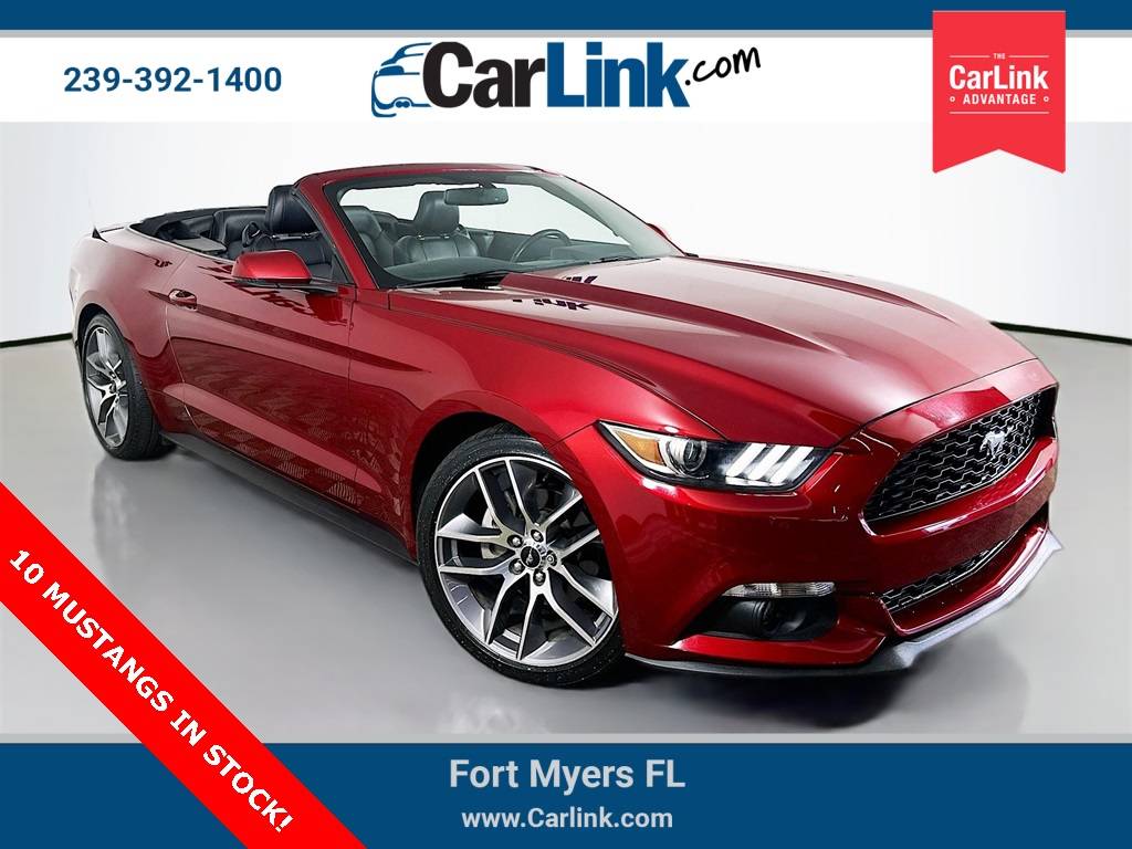 2017 Ford Mustang EcoBoost Premium — Convertible — 56,052 mi — Fort Myers, FL