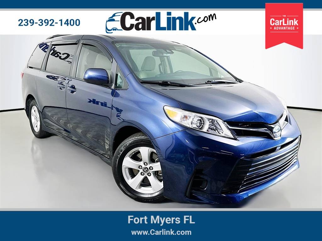 2020 Toyota Sienna LE — Minivan — 66,736 mi — Fort Myers, FL