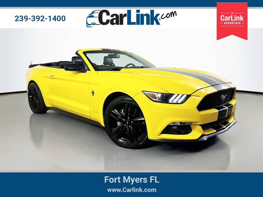 2015 Ford Mustang EcoBoost Premium — Convertible — 104,593 mi — Fort Myers, FL