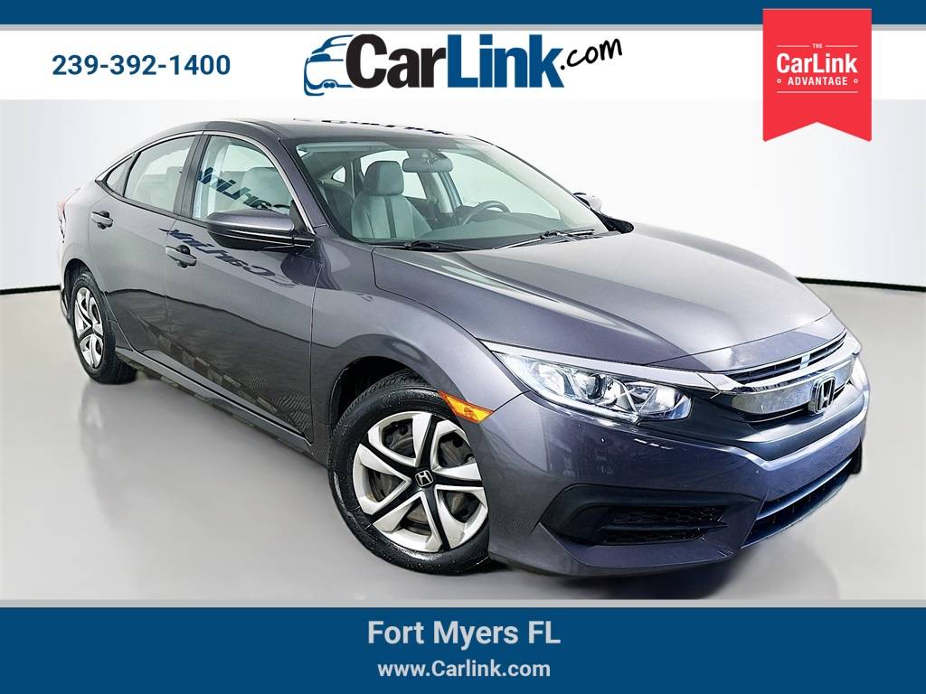 2017 Honda Civic LX — Sedan — 48,278 mi — Fort Myers, FL