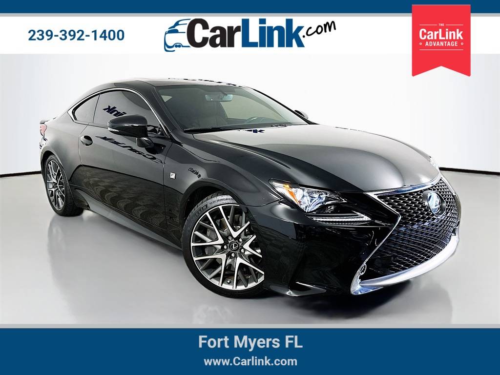 2016 Lexus RC RC 200t — Coupe — 74,925 mi — Fort Myers, FL