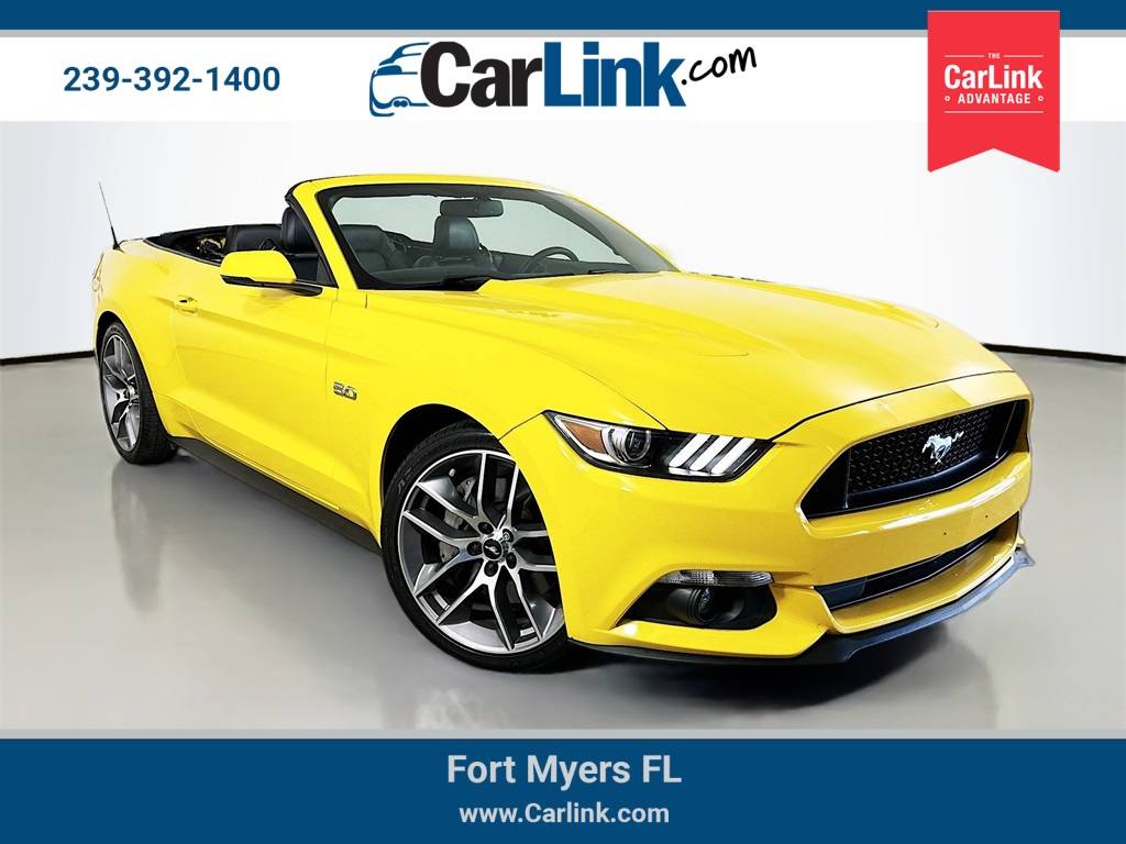 2017 Ford Mustang GT Premium — Convertible — 87,909 mi — Fort Myers, FL