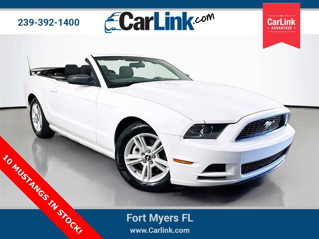 2014 Ford Mustang V6 — Convertible — 81,091 mi — Fort Myers, FL