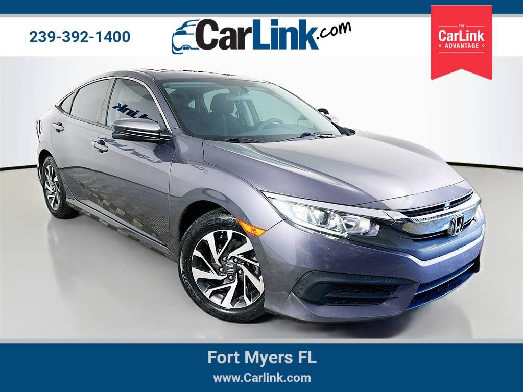 2016 Honda Civic EX — Sedan — 82,749 mi — Fort Myers, FL