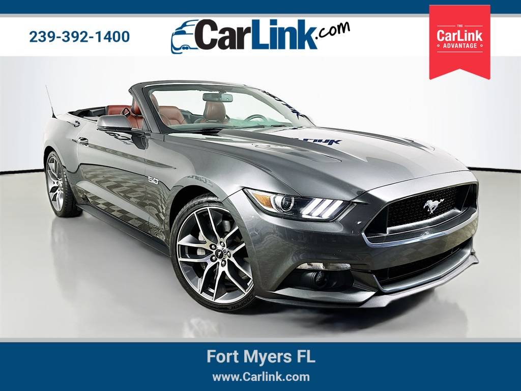2015 Ford Mustang GT Premium — Convertible — 75,657 mi — Fort Myers, FL