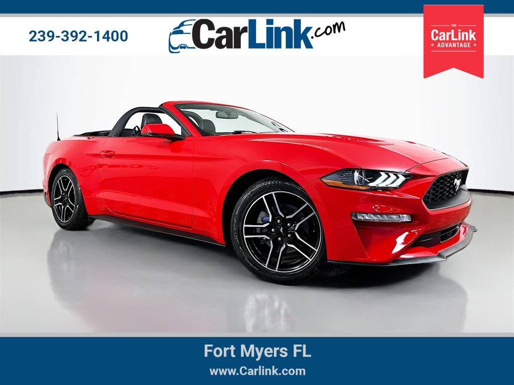 2020 Ford Mustang EcoBoost Premium — Convertible — 62,834 mi — Fort Myers, FL
