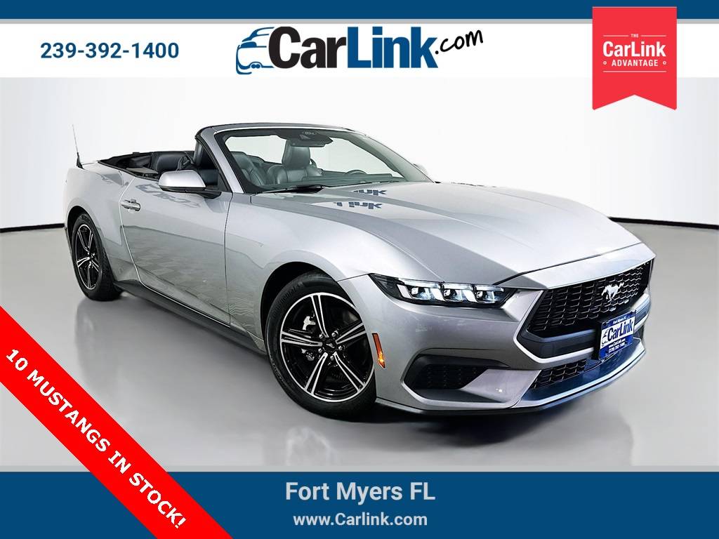 2024 Ford Mustang EcoBoost Premium — Convertible — 16,663 mi — Fort Myers, FL