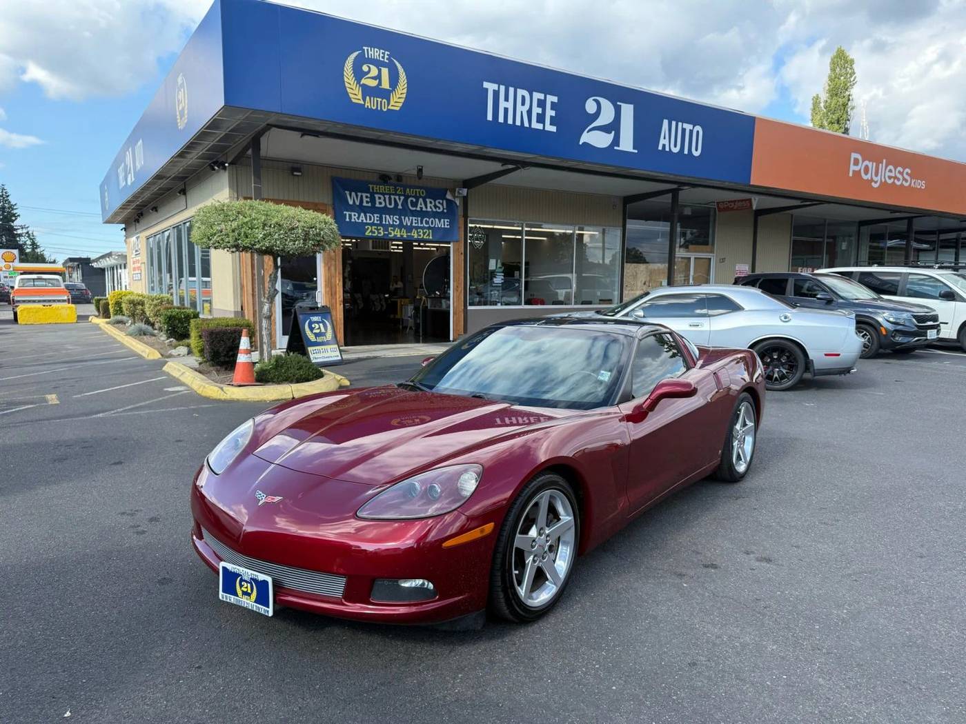 2006 Chevrolet Corvette Base — Coupe — 80,459 mi — Spanaway, WA