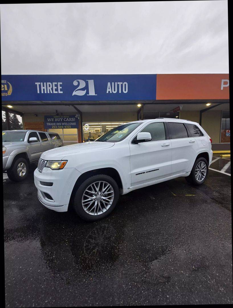 2018 Jeep Grand Cherokee Summit — SUV — 86,755 mi — Spanaway, WA