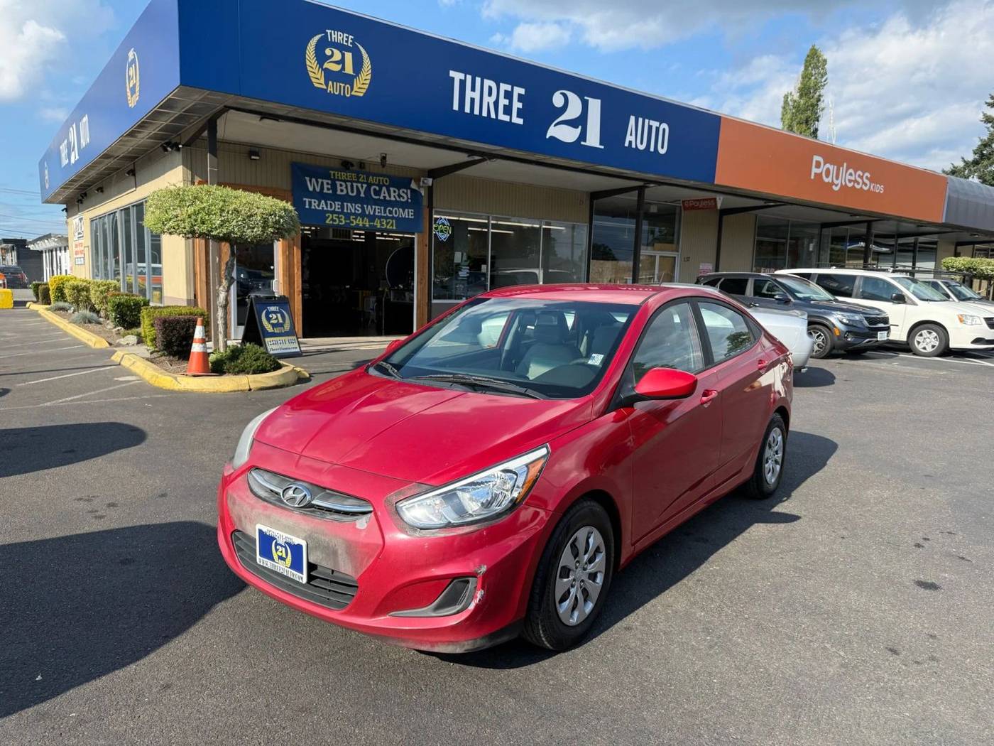 2017 Hyundai Accent SE — Sedan — 159,759 mi — Spanaway, WA