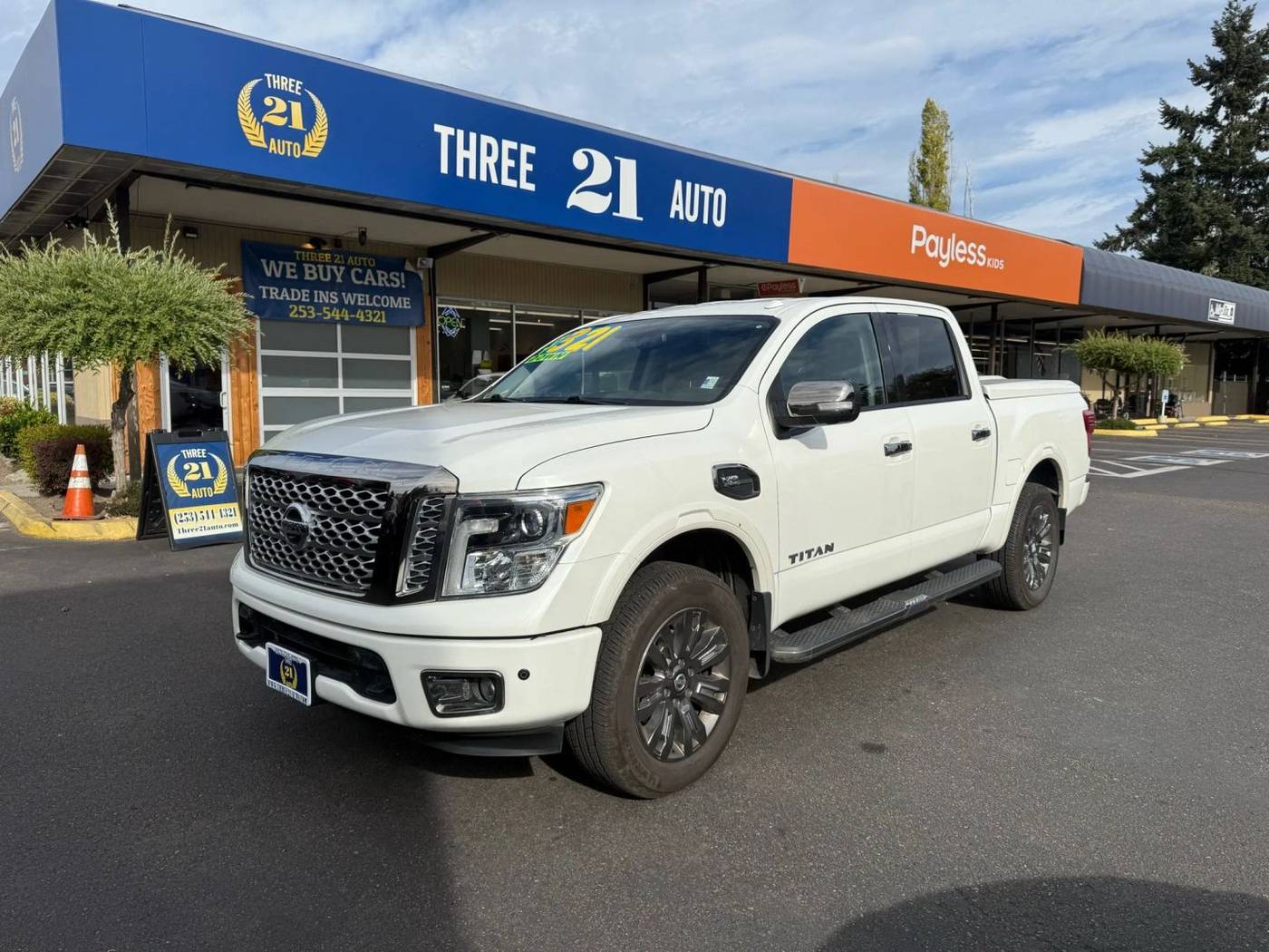 2017 Nissan Titan Platinum Reserve — Pickup Truck — 51,932 mi — Spanaway, WA