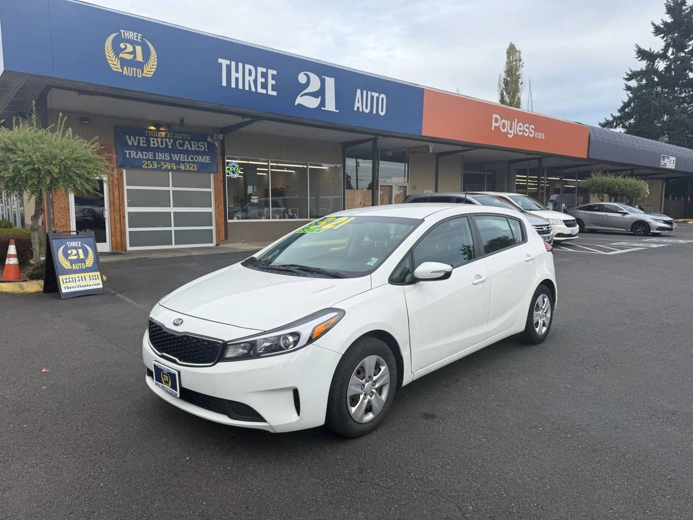2018 Kia Forte LX — Hatchback — 54,209 mi — Spanaway, WA