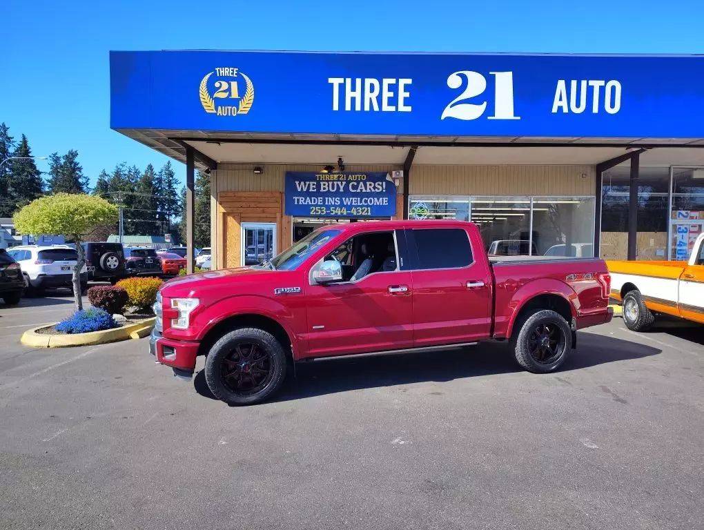 2015 Ford F-150 Platinum — Pickup Truck — 29,738 mi — Spanaway, WA