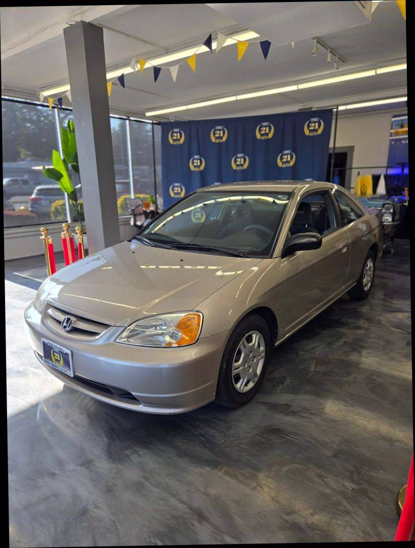 2002 Honda Civic LX — Coupe — 39,985 mi — Spanaway, WA