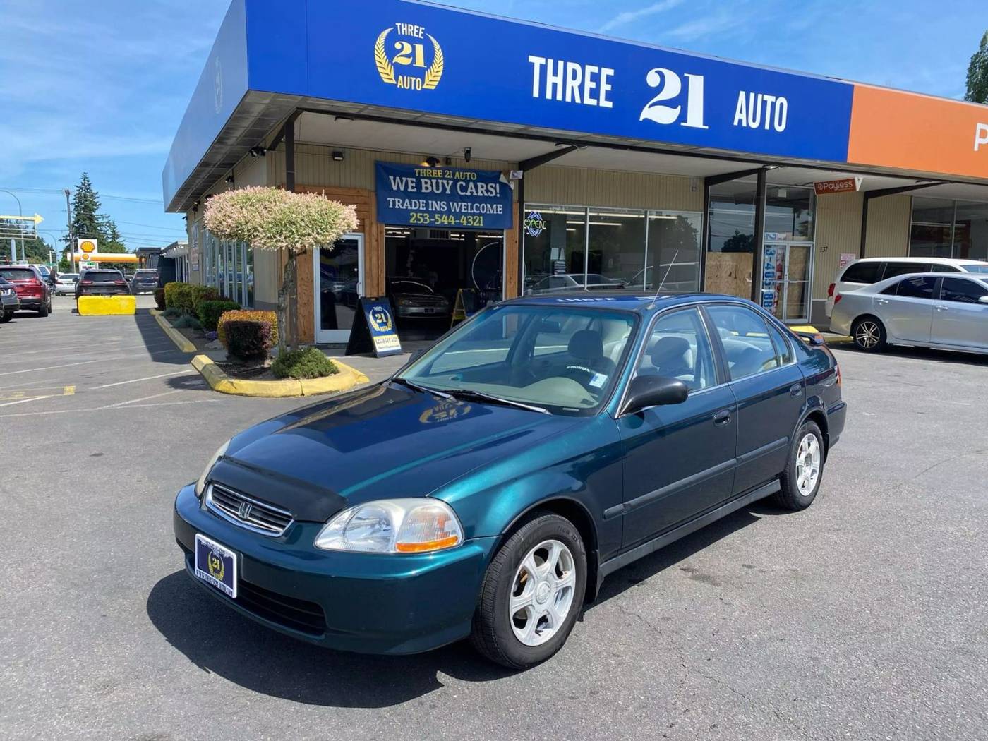1997 Honda Civic LX — Sedan — 176,269 mi — Spanaway, WA