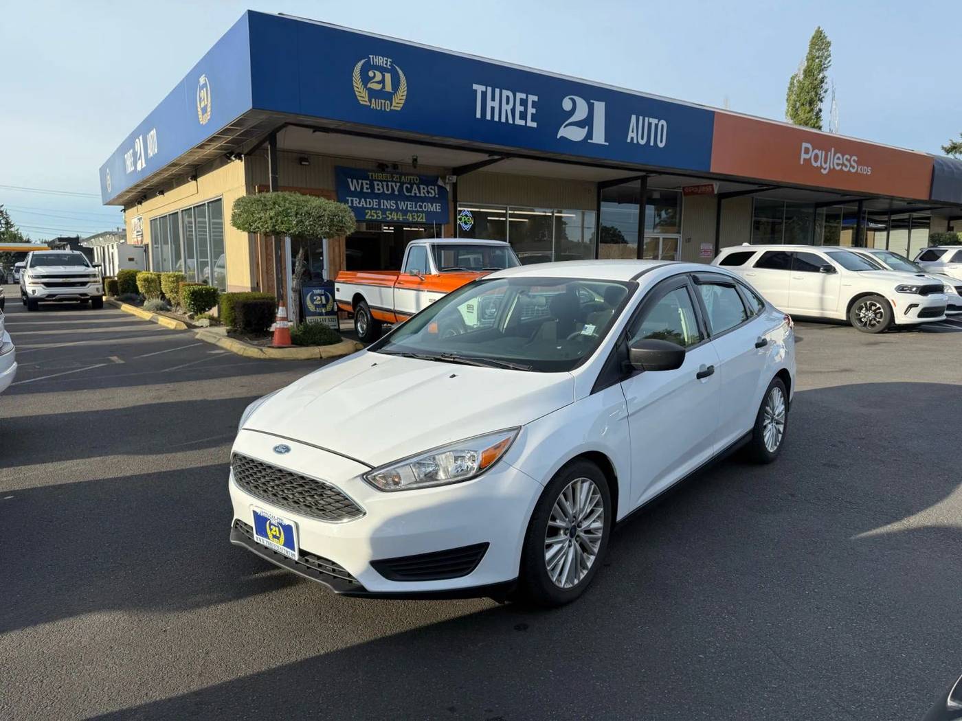 2017 Ford Focus S — Sedan — 70,883 mi — Spanaway, WA