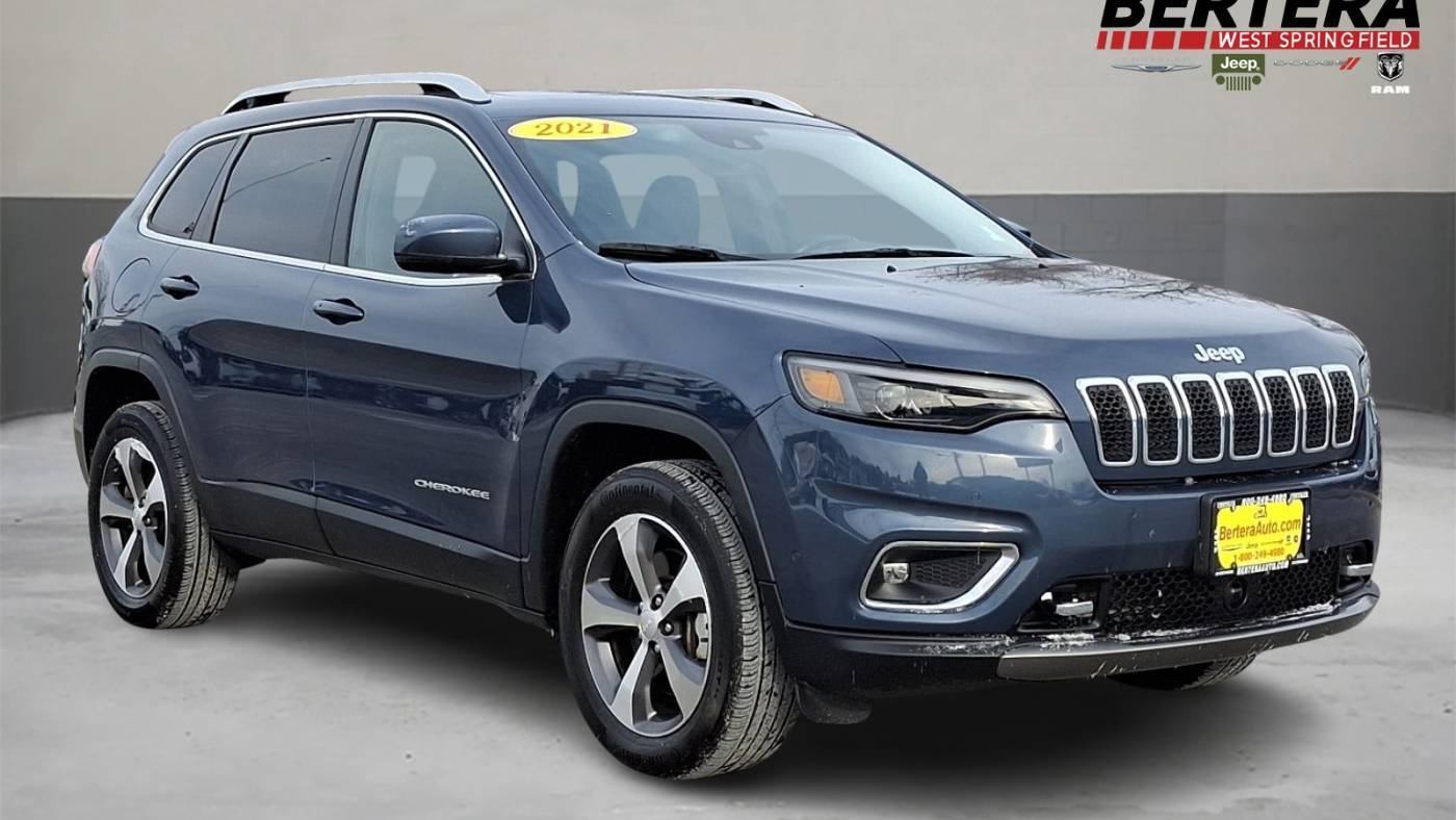 2021 Jeep Cherokee Limited — SUV — 37,862 mi — West Springfield, MA