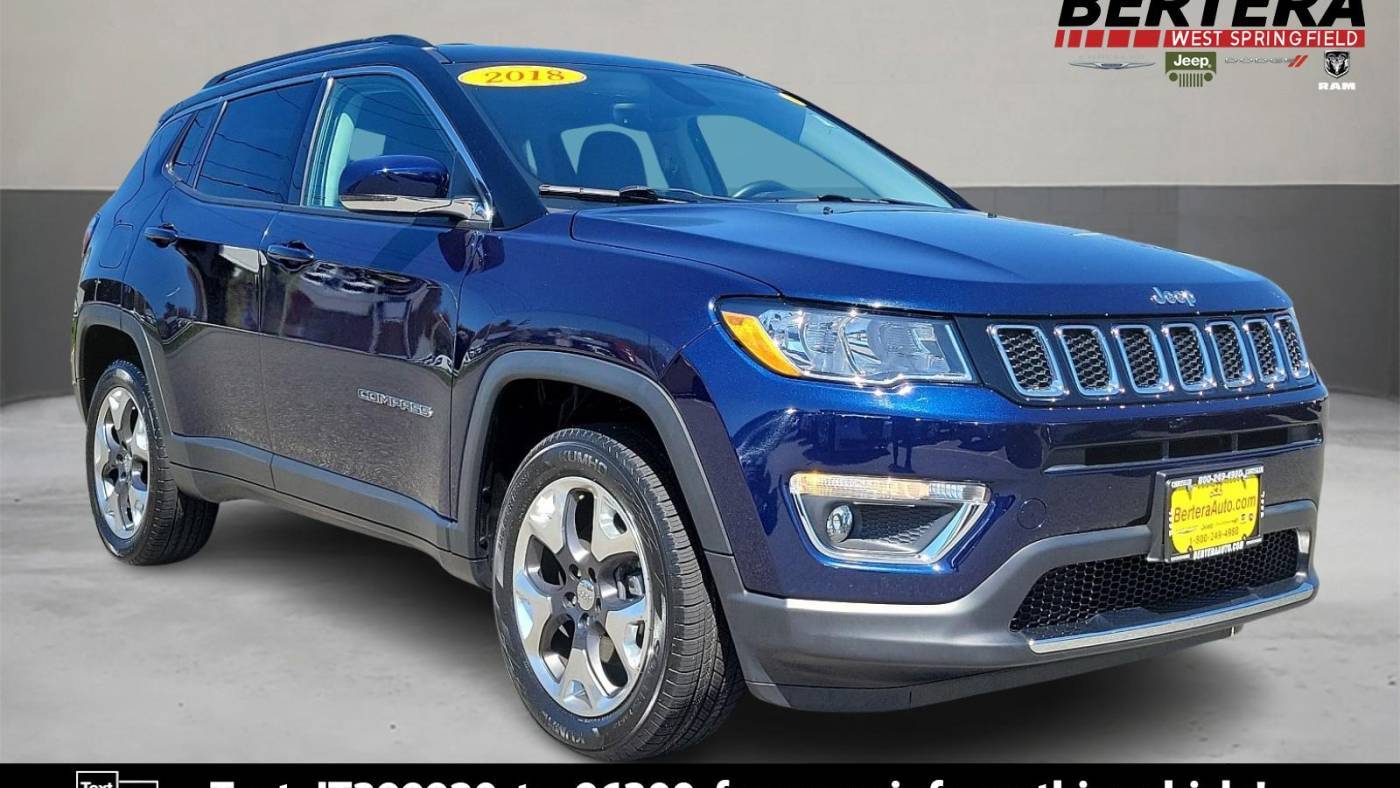 2018 Jeep Compass Limited — SUV — 50,229 mi — West Springfield, MA