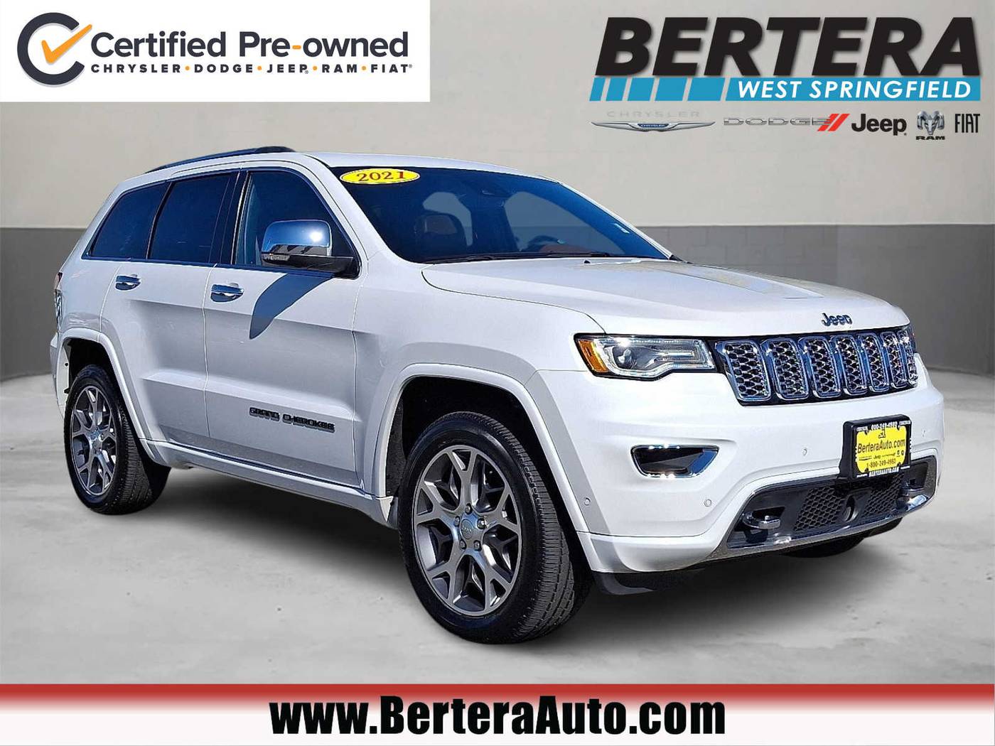 2021 Jeep Grand Cherokee WK Overland — SUV — 37,623 mi — West Springfield, MA