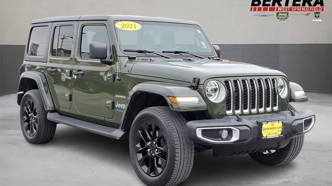 2021 Jeep Wrangler Sahara 4xe — SUV — 23,046 mi — West Springfield, MA